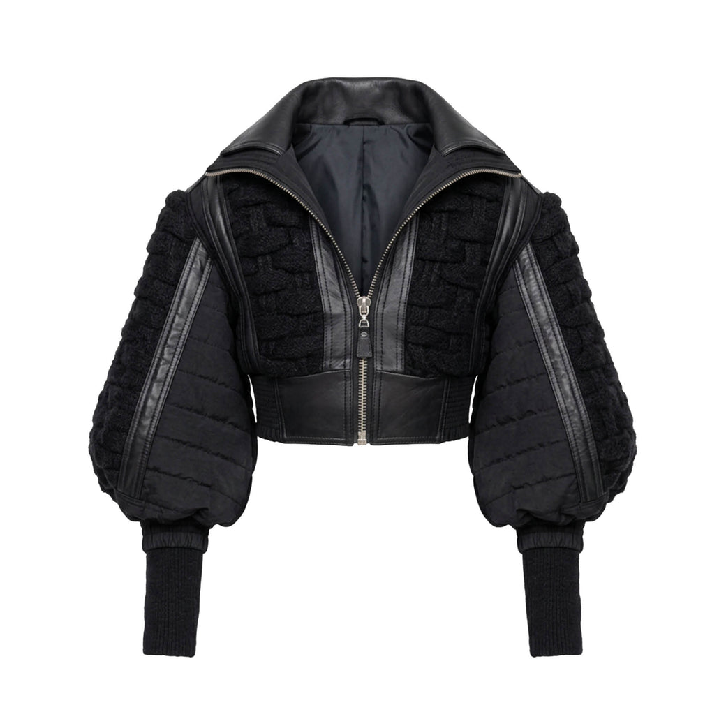 CROP GLOBO JACKET