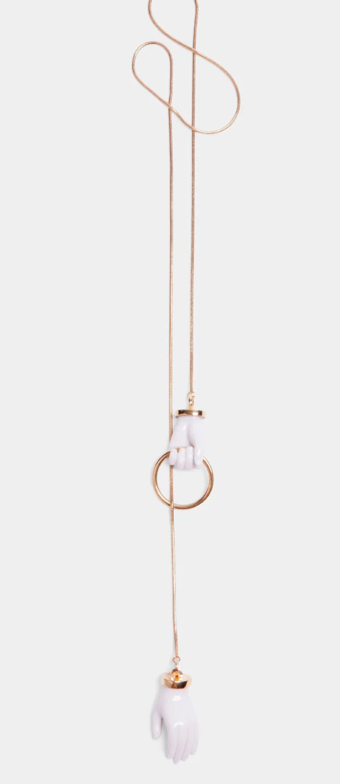 LITTLE HANDS LINKED NECKLACE