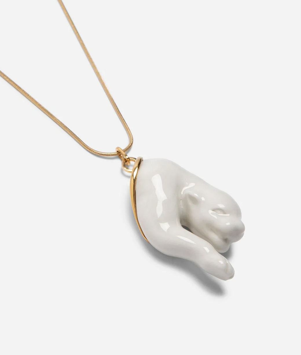 BROKEN PANTHER PENDANT