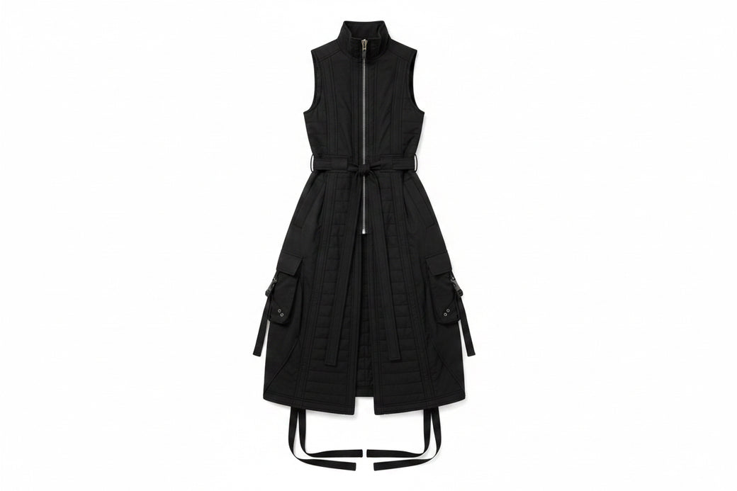 DRESS VEST BLACK