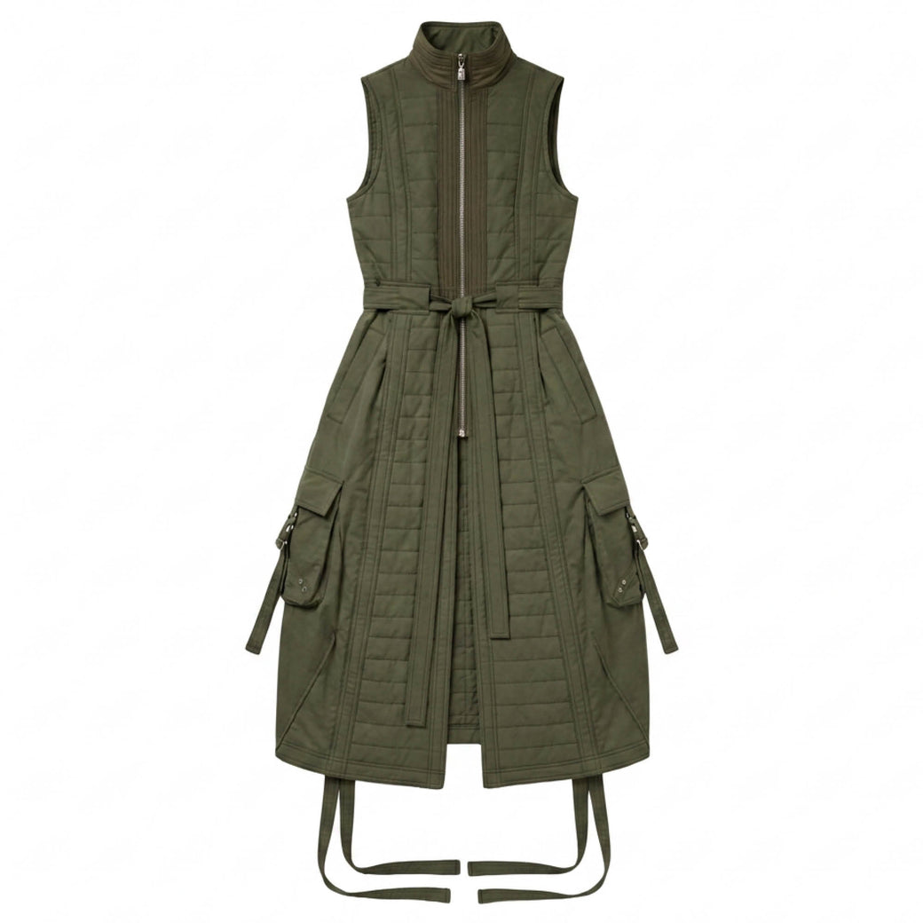DRESS VEST GREEN