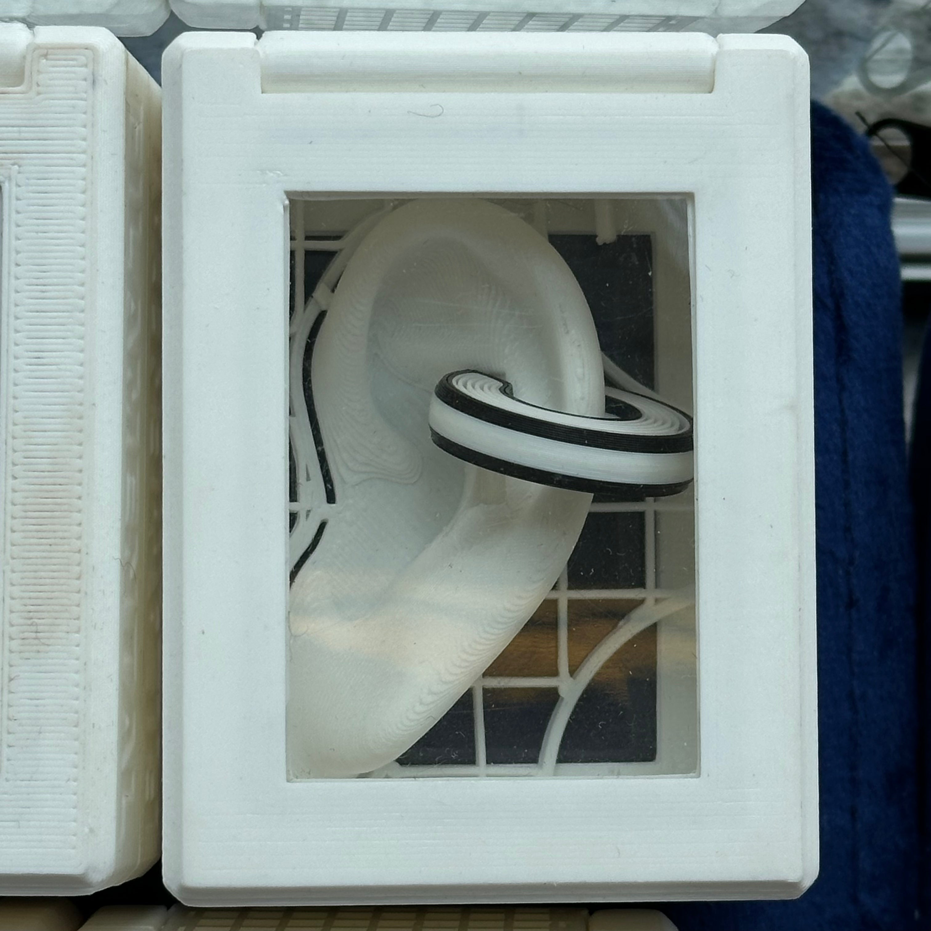 earcuff black and white