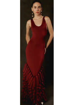 Sculpted Jersey Dress