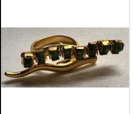 ANILLO ALICANTE CON ESMERALDAS