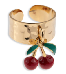 Cherry Boom Ring Gold